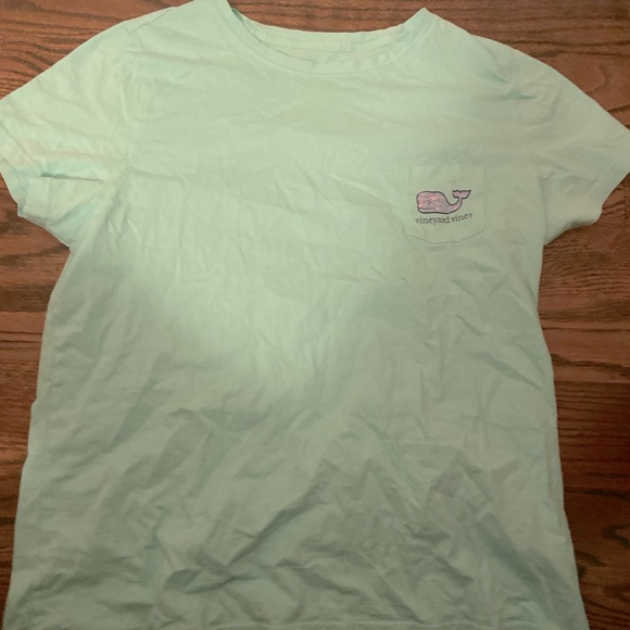 Teal vineyard vines shirt. - Picture 2 of 2
